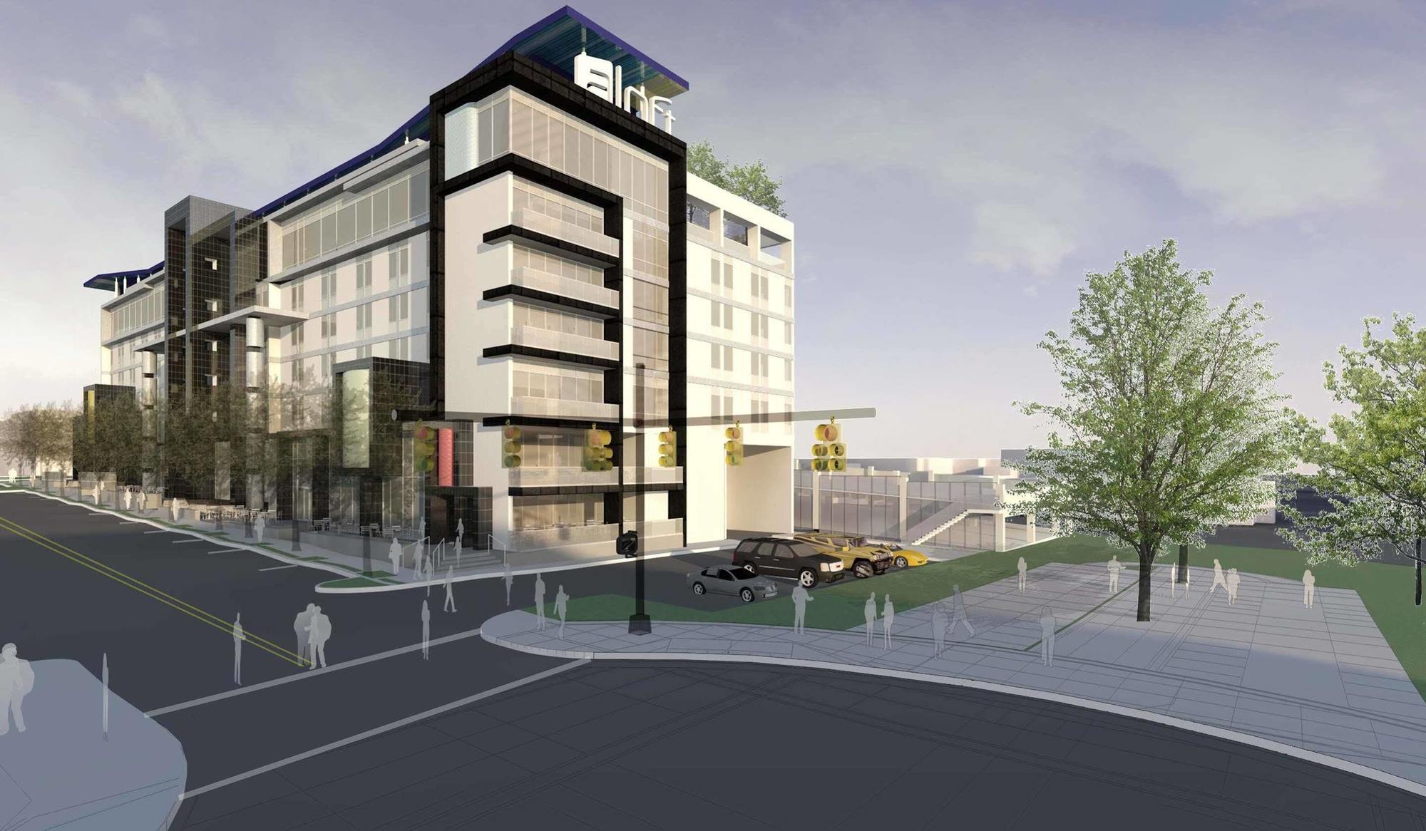 Aloft Oklahoma City Downtown - Bricktown Экстерьер фото